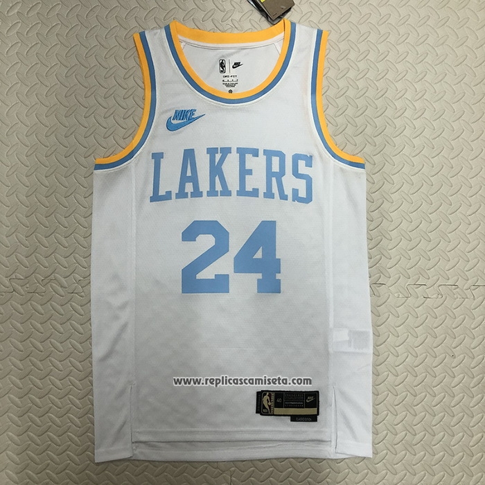 Camiseta Los Angeles Lakers Kobe Bryant #24 Classic 2022-23 Blanco
